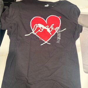 Puma Black Casual Top